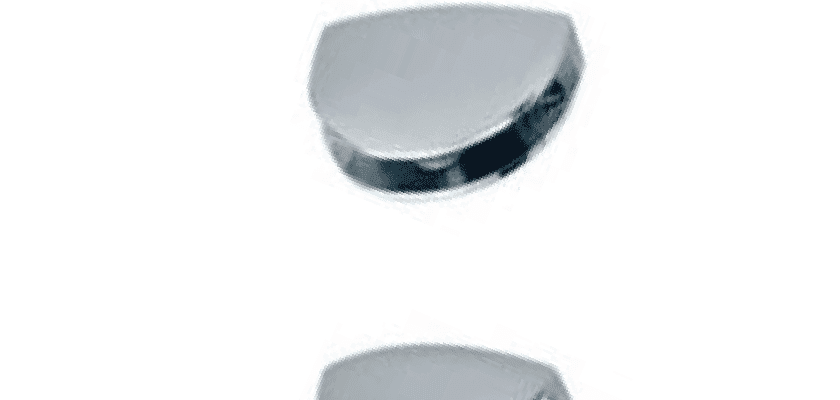 תופסן זכוכית חצי ירח ישר SATIN