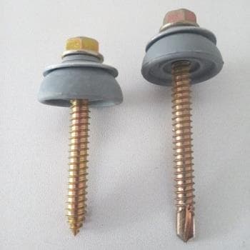 בורג סנטף 1/4X1.5 עם אטם 25ממ
